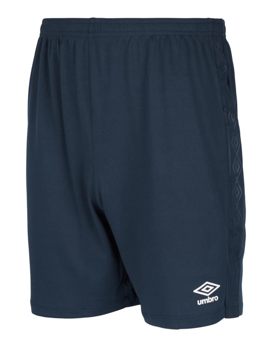 Umbro Men's Navy Knit Shorts - Comfortable Athletic Shorts for Training & Casual Wear