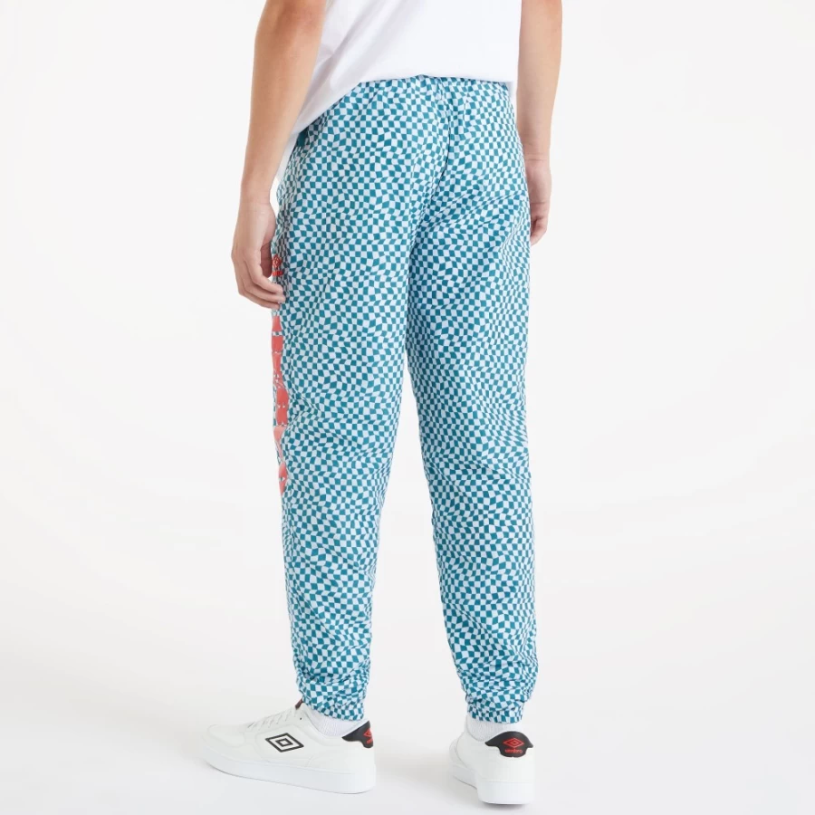 Umbro Men's MTV Track Pants in Shaded Spruce & Brilliant White - Athletic Running Joggers